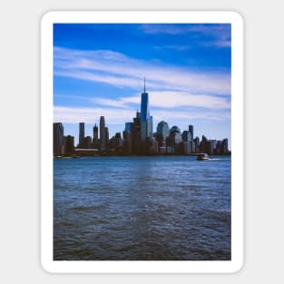 Manhattan Skyline Skyscrapers New York City Sticker